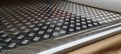 Chequered Aluminum Plates