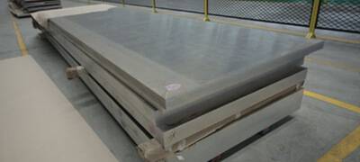 Plaque en aluminium 205 x 82 x 35 mm de en-AW 5083 AlMg 4,5mn 